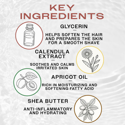 Reuzel Clean & Fresh Shave Butter in a jar, creamy texture for smooth beard shaving and skin hydration, beard care product.